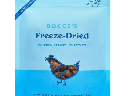 Bocce s Bakery Dog Freeze Dried Chicken Breast Treats 3oz. Online Sale