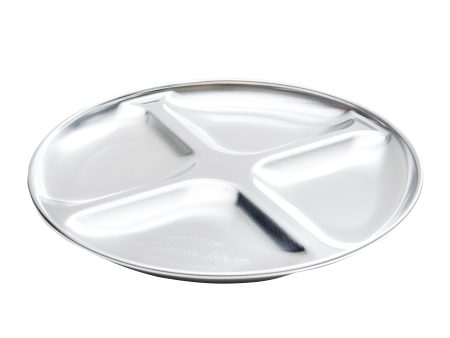 Outside Life Stainless Steel Divided Plate Online Sale