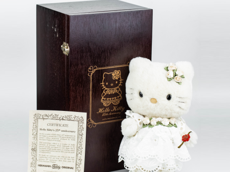 [Pre-Owned] Hello Kitty 25 Anniversary Wooden Box For Discount