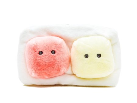 Plushie Key Chain Cute Eyes School Lunch Strawberry Jam & Margarine Packet For Discount