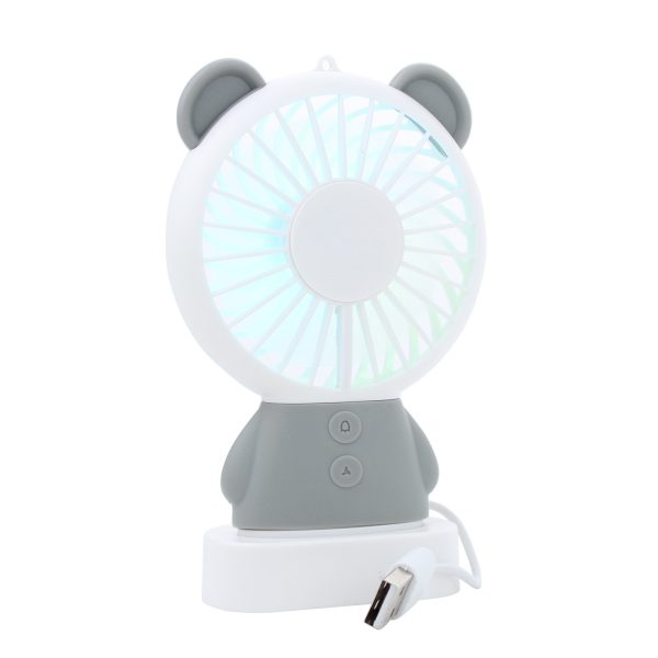 Desk & Portable Fan with Strap & USB Charger Supply