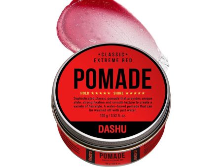 Dashu Classic Extreme Red Hair Styling Pomade 100g Sale