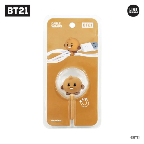 BT21 Magnetic Cable Wrap Fashion