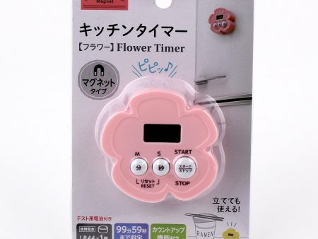 Flower Kitchen Timer Magnet For Cheap