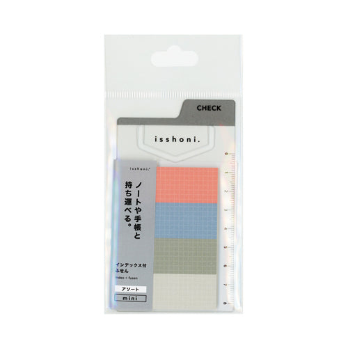 4 Colours Mini Sticky Notes with Ruler S2436 Sale