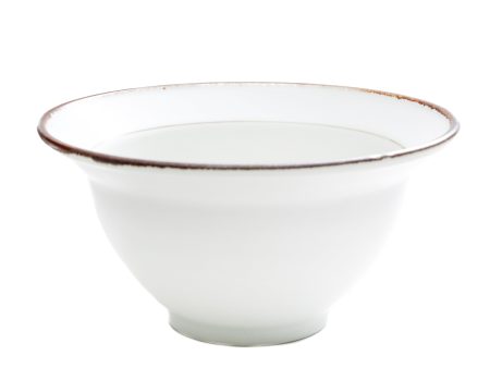 Brown Rim Porcelain Bowl For Discount