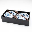 2Sets Ensembles 15cm Beckoning Cat For Gift In Box Ceramic Bowls & Chopsticks Set Online Hot Sale