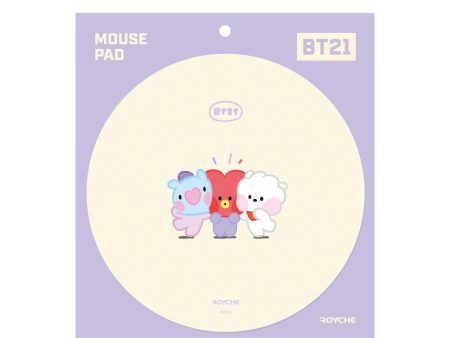 BT21 minini Mouse Pad Beige Fashion