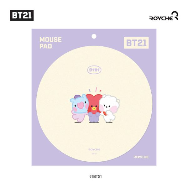 BT21 minini Mouse Pad Beige Fashion