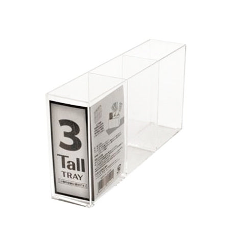 3-Section Tall Storage Tray with Compartments Online Hot Sale