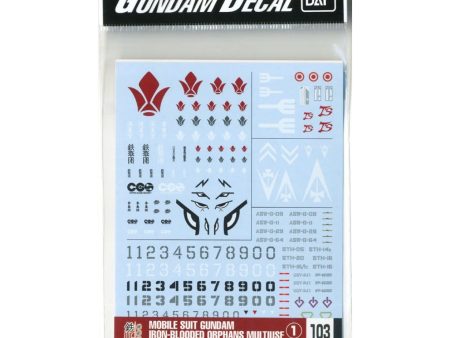 Bandai Gundam Decal 103 HG Iron-Blooded Orphans For Discount