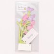 3D Glooming Message Card Sweet Pea For Cheap