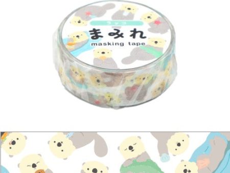 World Craft Mamire Sea Otter Masking Tape For Discount