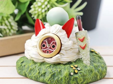 Princess Mononoke Upon San s Mask Desk Clock Online Sale