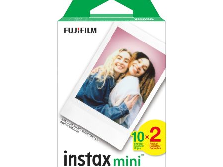 Fujifilm Instax Mini Instant Film Twin Pack (20 Exposures) Online now