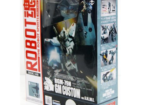 Bandai Robot Spirits RGM-79N GM Custom ver. A.N.I.M.E Online Hot Sale