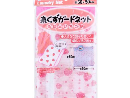 Wrinkle Resistant Laundry Net with Strawberry Pattern on Sale