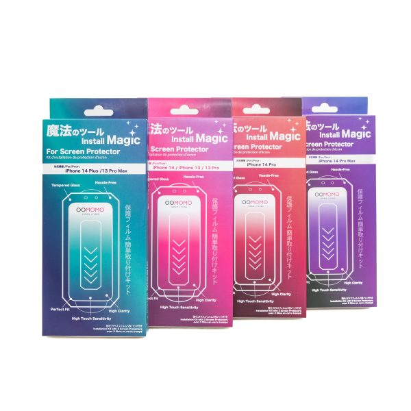 Install Magic Mobile Phone Screen Protector Installation Kit (includes 3 Tempered Glass Screen Protectors) For Cheap