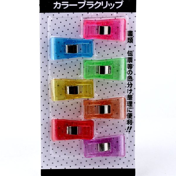 7-Color Binder Clip 7pcs Online now