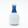 3pcs Tokusa Stripes For Gift In Box Ceramic Tokkuri Sake Bottle & Cups Discount