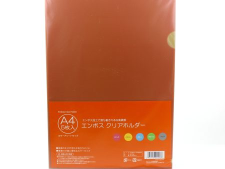 A4 File Folders (30.9x22x0.1cm (5pcs)) Supply