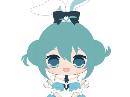 Big Plush Vocaloid Hatsune Miku White Rabbit Online Sale