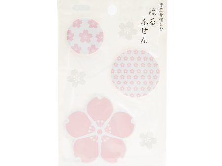 Active Coporation Spring Fusen Sakura Sticky Notes Cheap