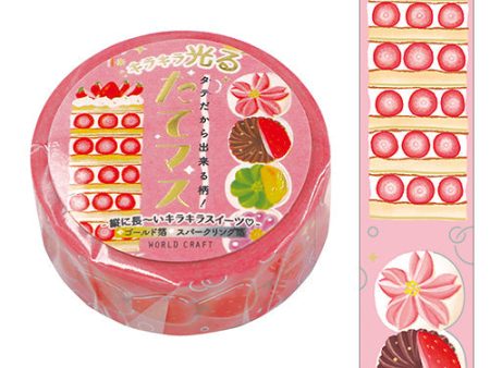 World Craft Masking Tape Glittering Fresh Trout 15mm × 5m Sweets For Sale