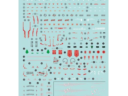 Bandai Gundam Decal 111 RG 1 144 Gundam Astray Red Frame on Sale