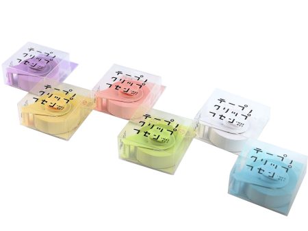 Yamato Fusen Sticky Note Roll Tape with Clip Online Sale