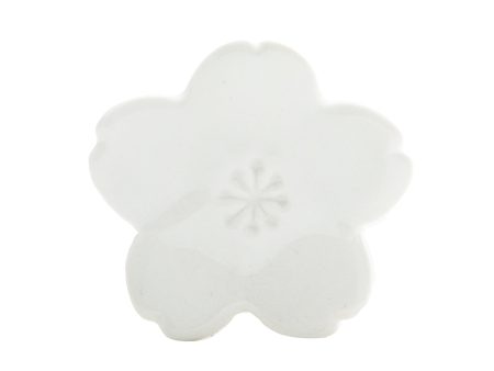 White Cherry Blossom Chopstick Rest Discount