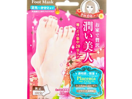 Beauty World Placenta Moisturizing Foot Mask Online Hot Sale