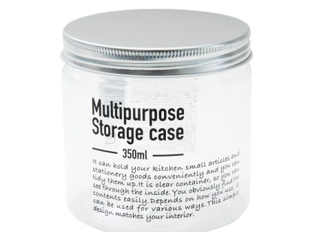 Alulminum Round Multipurpose Storage Case 350ml Online