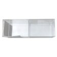 2-Section Clear Organizer with Compartments Online Hot Sale